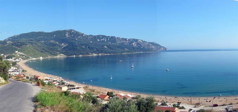 Maria Apartments Agios Georgios Pagon Luaran gambar